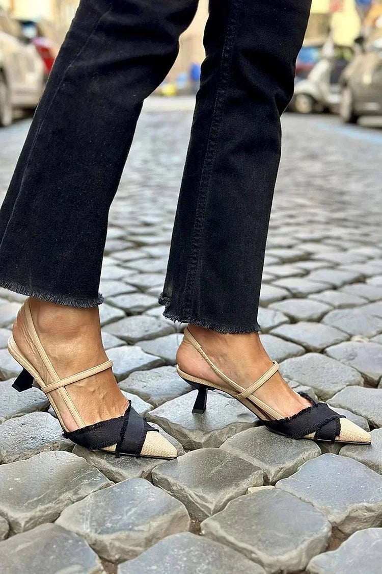 Florette | Elegantní Slingback Lodičky
