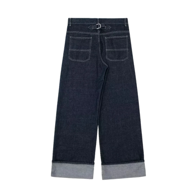 Hermine | Džínové kalhoty s vysokým pasem a širokými nohavicemi