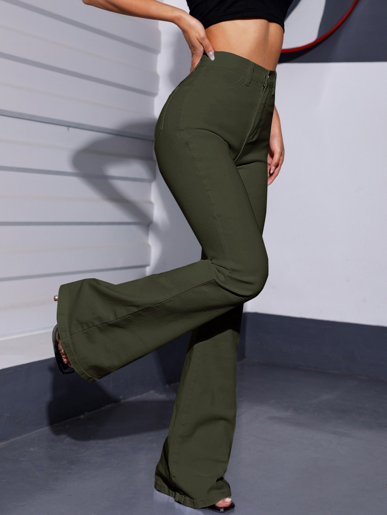 Jacinthe | Zvony s vysokým pasem pro plné tvary