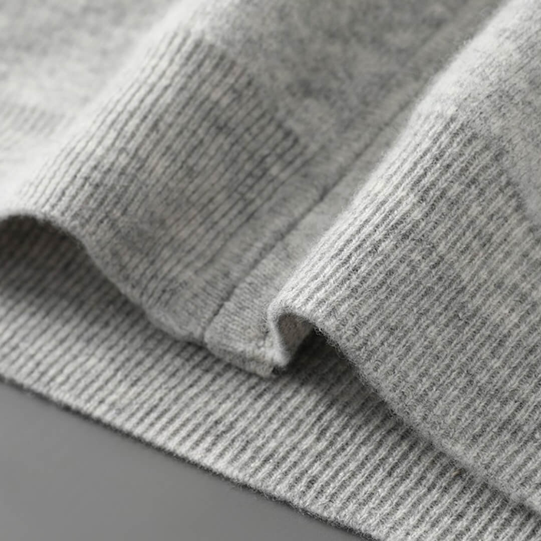 Ravello kašmírový zip svetr