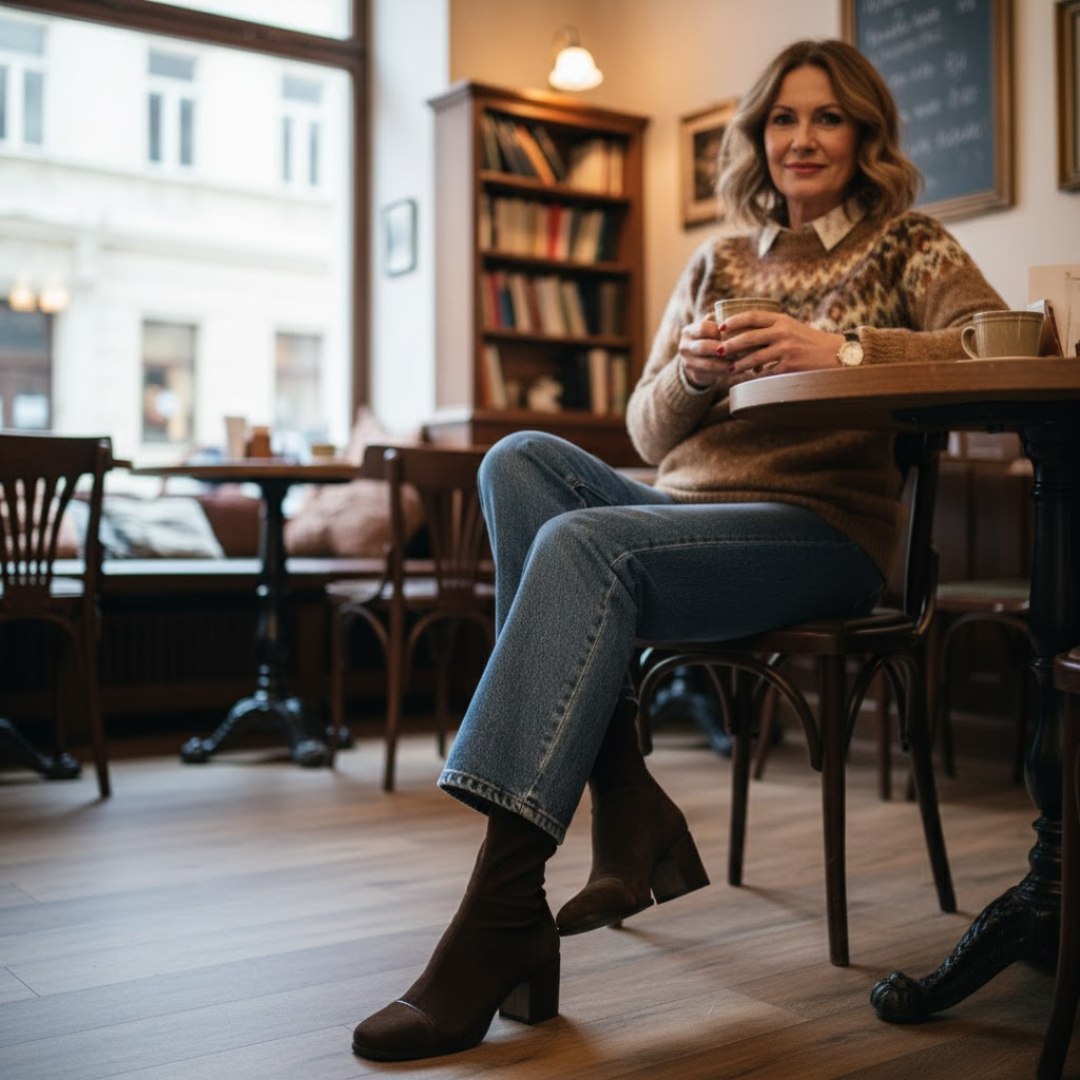 Jitka | Elegant Comfort Klackstövlar