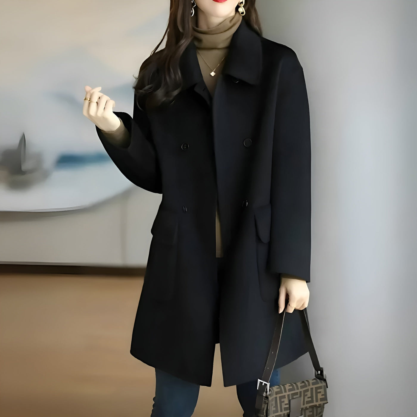 Camille™ | Elegantní a Teplý Zimní Kabát