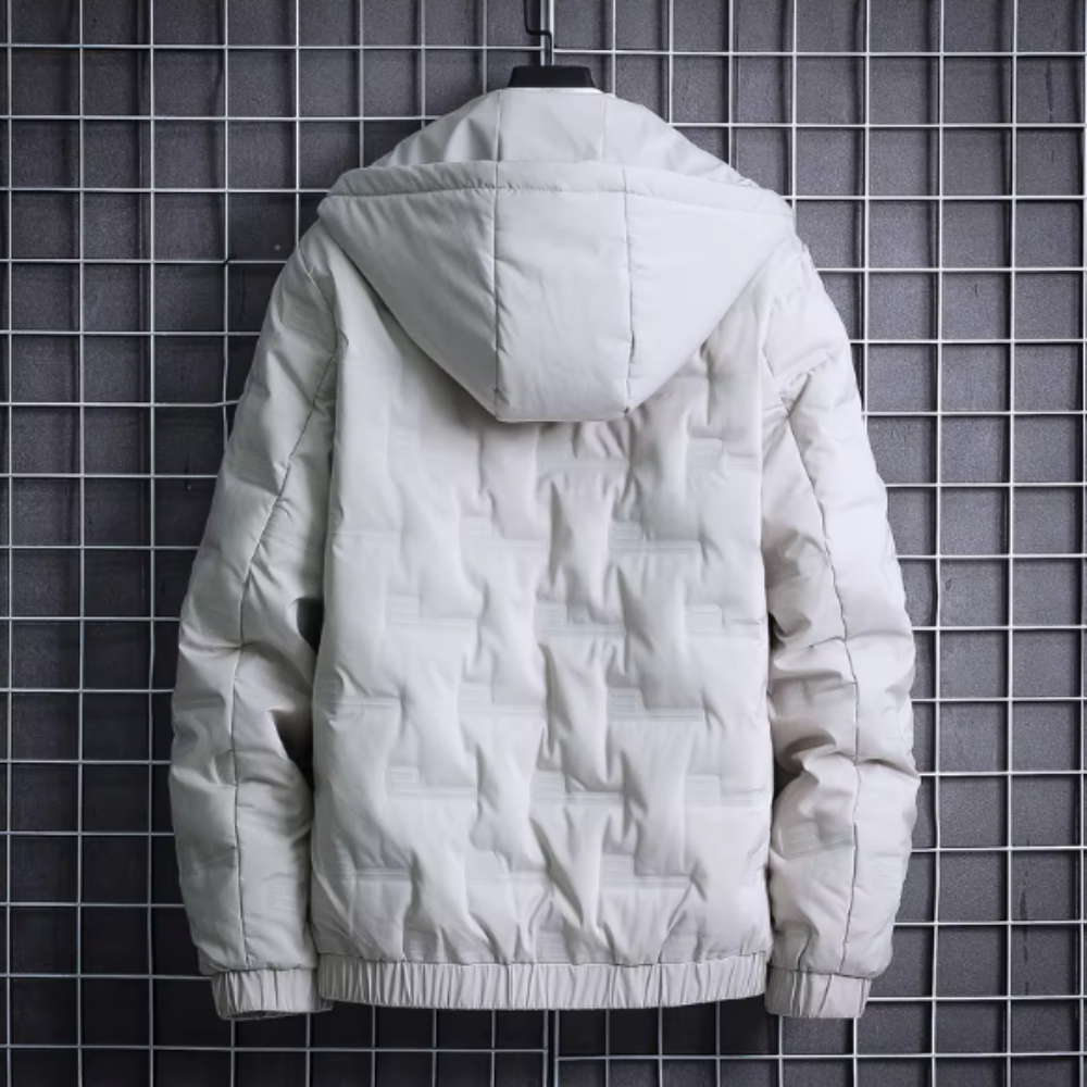 Elegantní Pánská Puffer Bunda