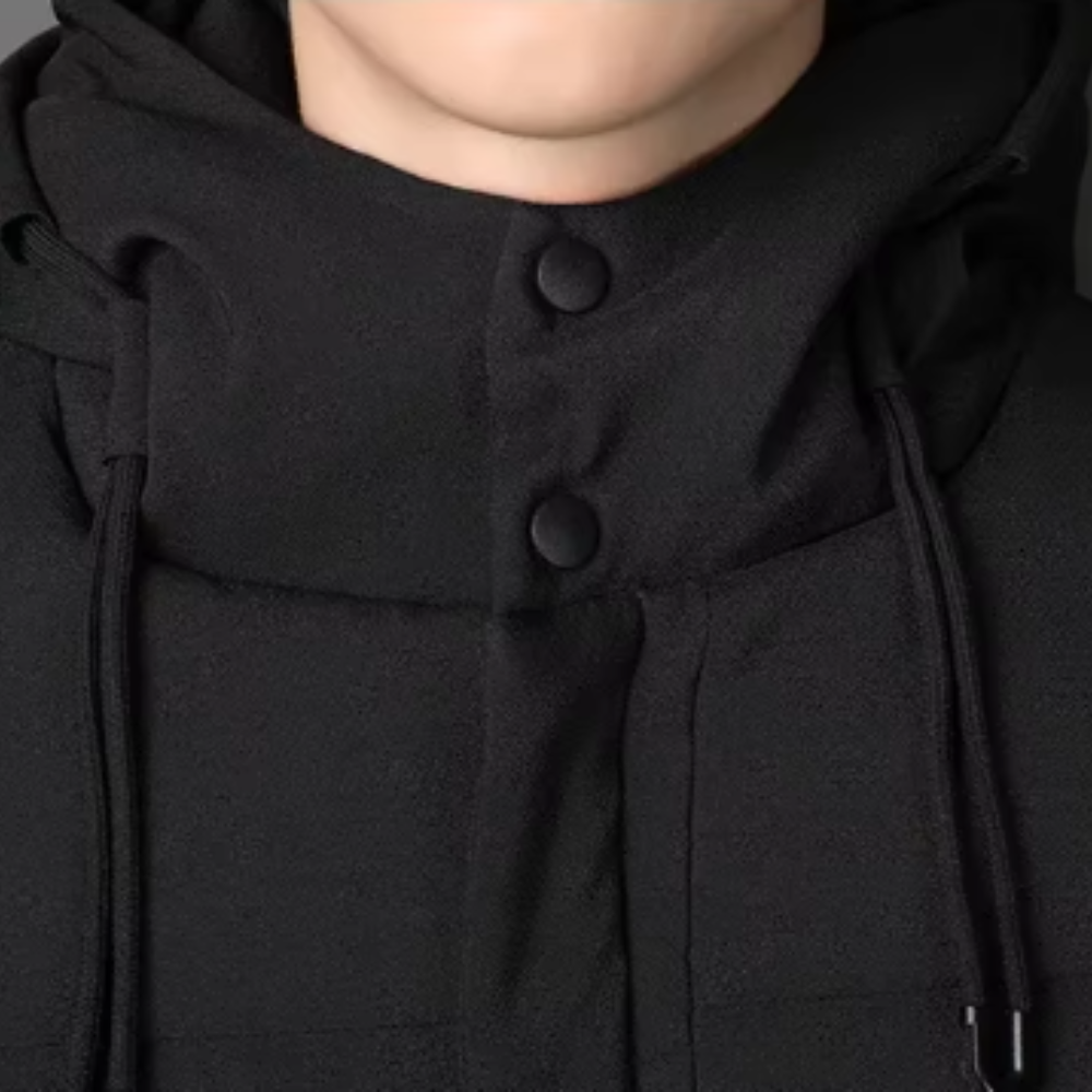 Elegantní dlouhá pánská bunda