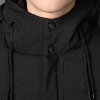 Elegantní dlouhá pánská bunda