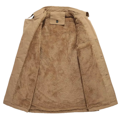 Elegantní Padded Trenčkot