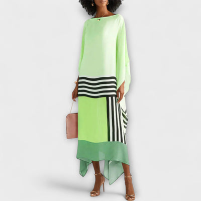 Elenora - Geometrický kaftan s volným střihem