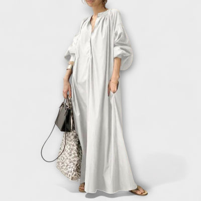 Gerhilde – Elegantní Midi Šaty