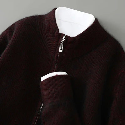 Savoni Kašmírový Zip-Up