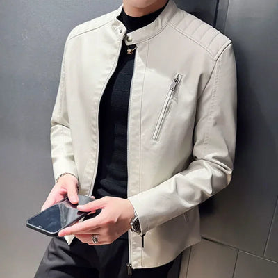 Adrian™ | Elegantní Kožená Bunda