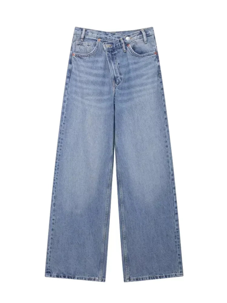 Irène | Klasické džíny s vysokým pasem a širokými nohavicemi