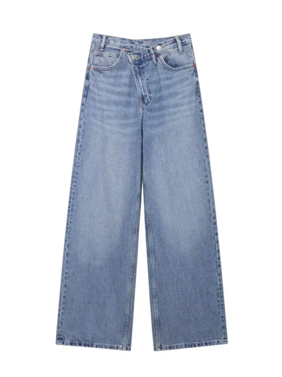 Irène | Klasické džíny s vysokým pasem a širokými nohavicemi