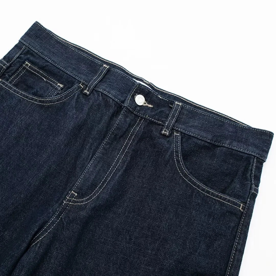 Hermine | Džínové kalhoty s vysokým pasem a širokými nohavicemi