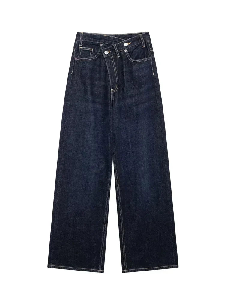 Irène | Klasické džíny s vysokým pasem a širokými nohavicemi