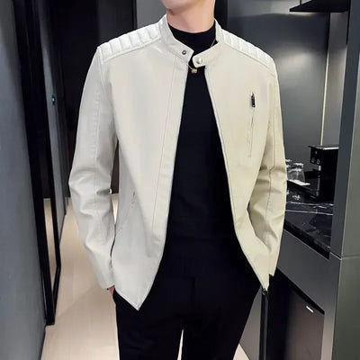 Adrian™ | Elegantní Kožená Bunda