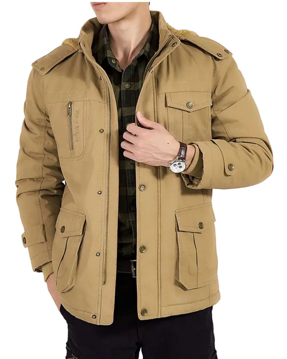 Elegantní vyteplená bomber bunda