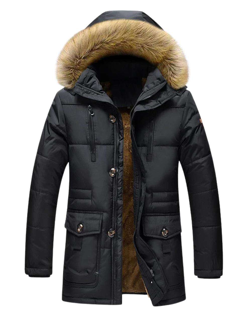 Elegantní Parka Kabát