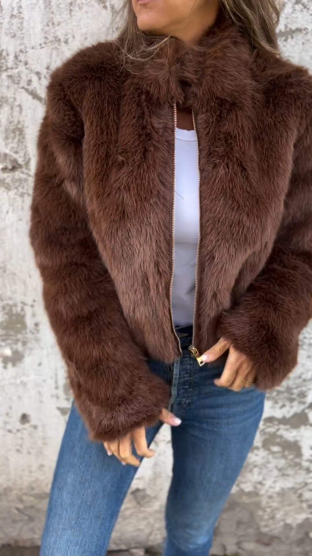 Sara™ | Luxusní kožešinový kabát