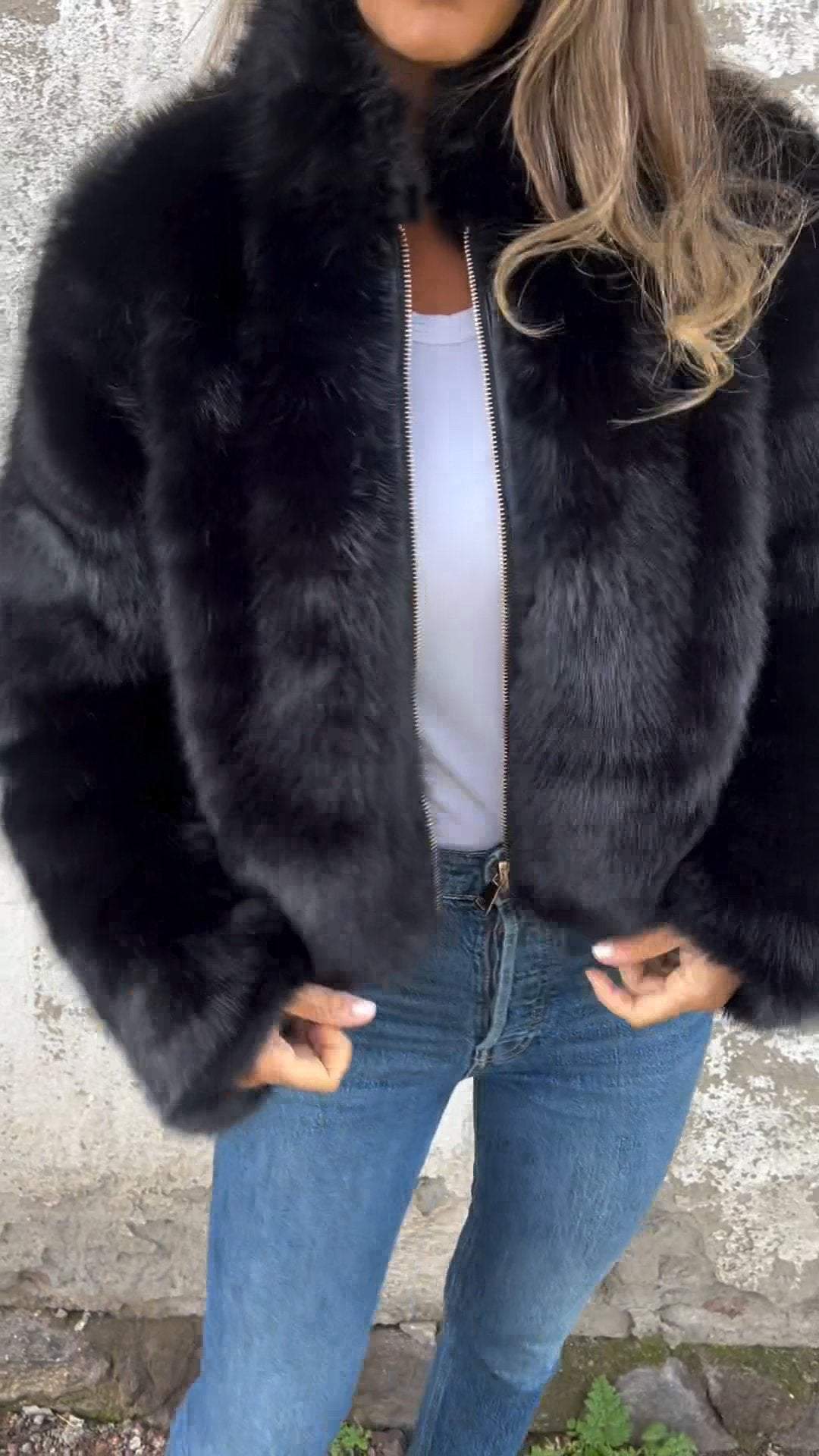 Sara™ | Luxusní kožešinový kabát