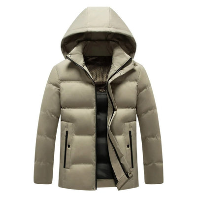 Elegantní Fleece Bunda s Kapucí