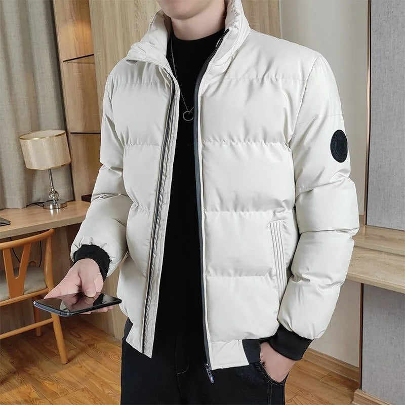 Elegantní větruodolná pánská bunda