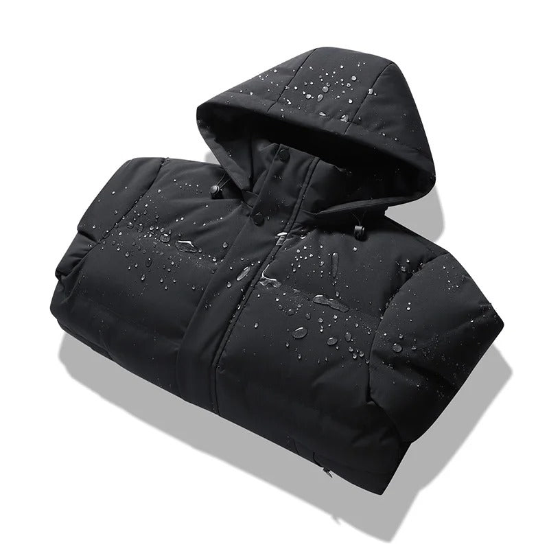 Elegantní Fleece Bunda s Kapucí