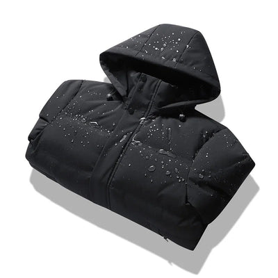Elegantní Fleece Bunda s Kapucí