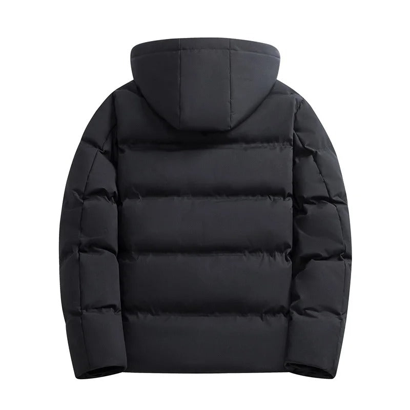 Elegantní Fleece Bunda s Kapucí