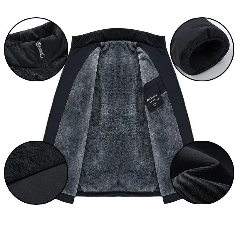 Elegantní zateplená bunda