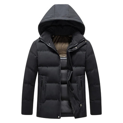Elegantní Fleece Bunda s Kapucí