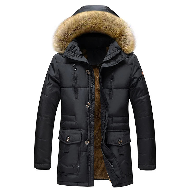 Elegantní Parka Kabát