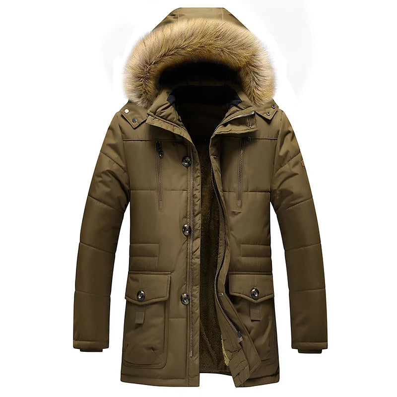 Elegantní Parka Kabát