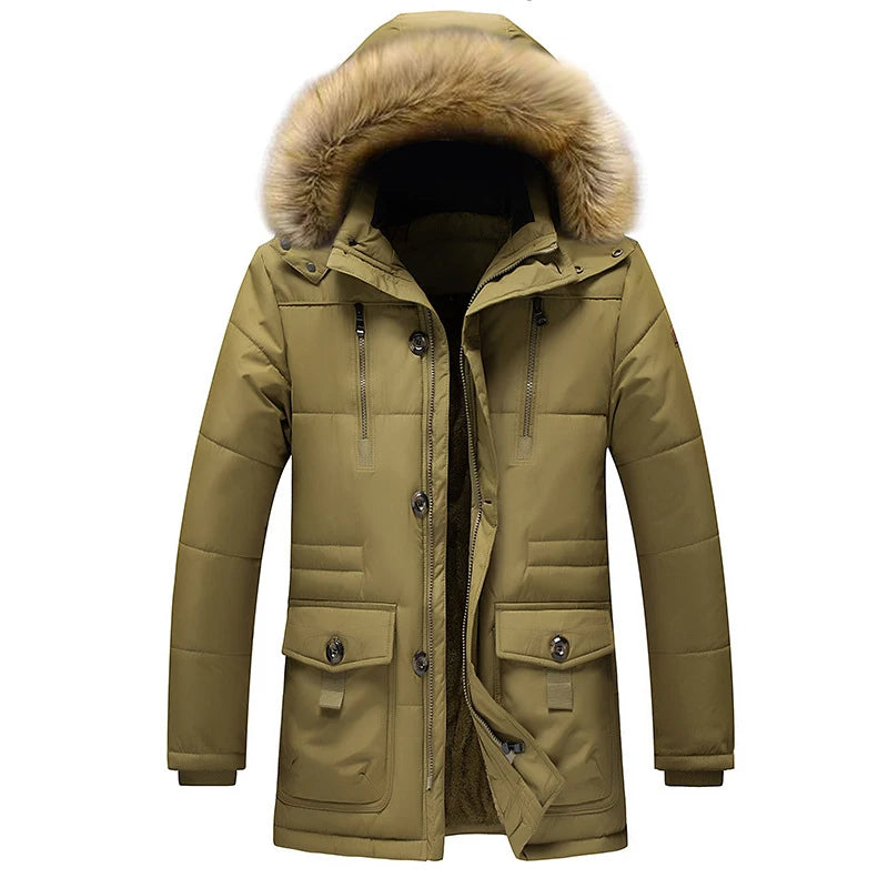 Elegantní Parka Kabát